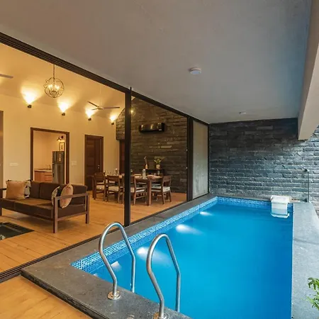Saffronstays Yahvi Waters By Kosha Villas - 2-Br Villa Near Pawna Lake With Infinity Pool And Bonfire Setup-3